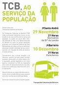 Transportes Colectivos do Barreiro Reuniões com população para discutir questões atuais e futuras da gestão dos TCB