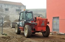 Rua Oriental do Mercado em Setúbal Obras de arranjos exteriores