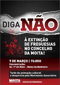 Diga Não à Extinção de Freguesias no Concelho da Moita! Jornada de luta no dia 9 de março 15:00h na Avª 1º de Maio