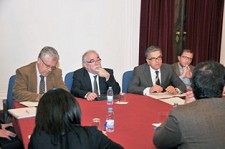 Presidente da Câmara de Santiago do Cacém Recebeu esta tarde deputados do PS eleitos pelo Círculo Eleitoral de Setúbal