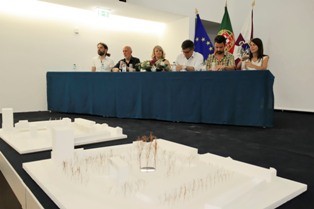 Futuro edifício central da Biblioteca Pública Municipal de Setúbal Apresentados projetos de arquitetura de concurso público lançado pela Autarquia