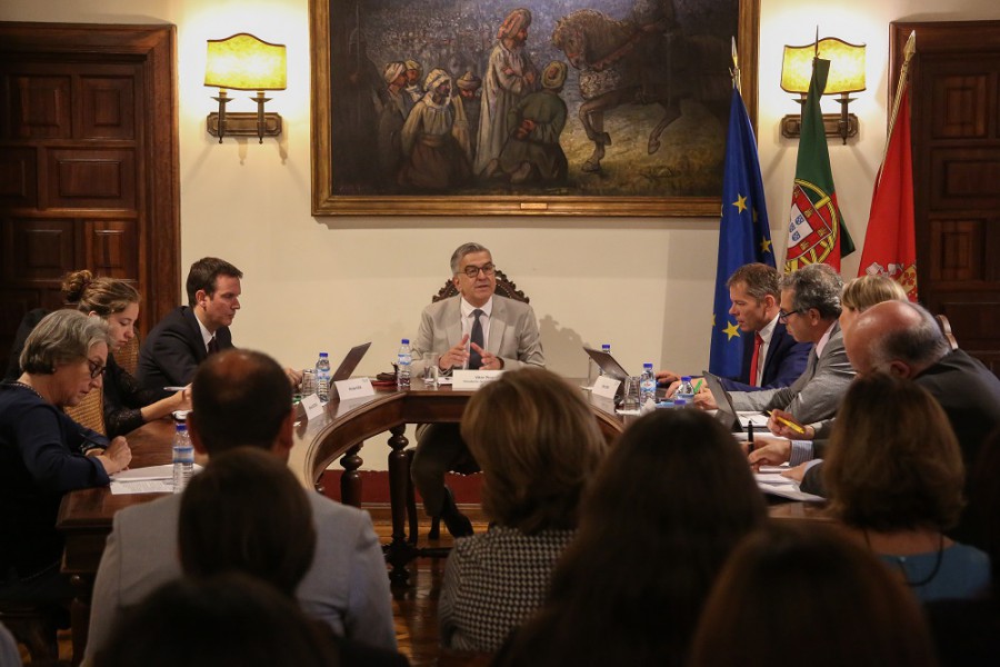 Alcácer do Sal recebeu Conselho da Europa Um dos três municípios a par de Lisboa e Sintra a ser escolhido para visita