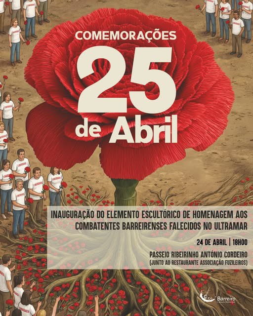 BARREIRO - No Passeio Ribeirinho António Cordeiro Homenagem aos Combatentes Barreirenses falecidos no Ultramar