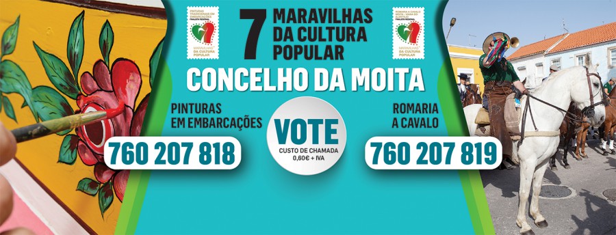 Moita - Pinturas Tradicionais em Embarcações e Romaria a Cavalo Em votação nas 7 Maravilhas da Cultura Popular®