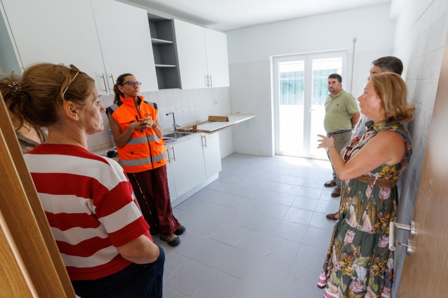 Moita - No Vale da Amoreira Mais cinco habitações municipais reabilitadas