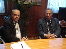 Barreiro - Acordo de Cooperação Institucional sobre a atividade portuária António Costa, presidente da Câmara Municipal de Lisboa assina protocolo