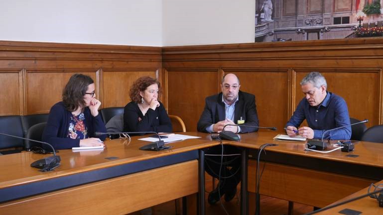 No âmbito dos Fundos Comunitários na Península de Setubal Partido Ecologista «Os Verdes» recebe AMRS