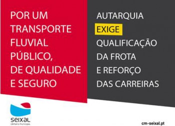 Seixal - Mais carreiras fluviais e novas ligações ribeirinhas Seixal exige ao Governo reposição de carreiras