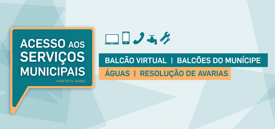 Voltarão a ser assegurados atendimentos presenciais - Moita Balcões do Munícipe com atendimento por ordem de chegada a partir de 24 de junho