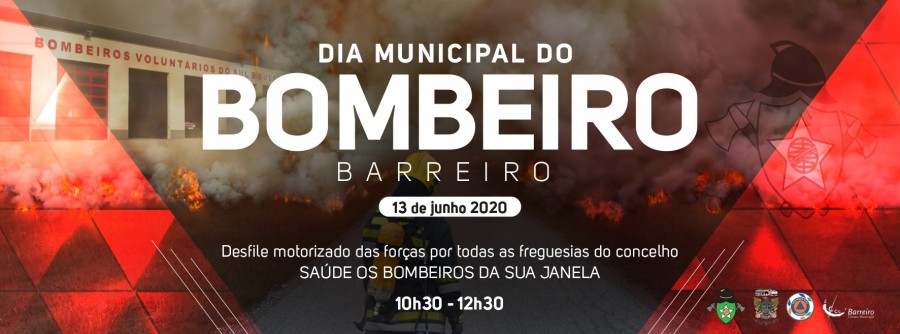 Barreiro - Dia Municipal do Bombeiro Desfile motorizado por todas as freguesias do Concelho