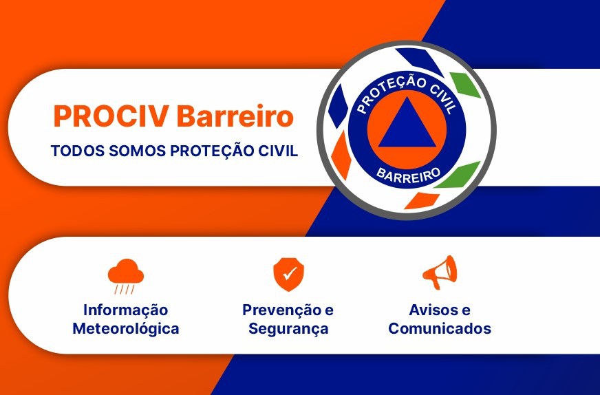 Serviço Municipal de Proteção Civil do Barreiro Cria canal oficial no WhatsApp para informação . PROCIV Barreiro no WhatsApp