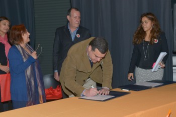 No Fórum Cultural de Alcochete Montijo assina adesão ao Movimento «Cidade dos Afetos»