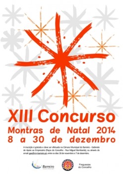 BARREIRO - XIII CONCURSO DE MONTRAS DE NATAL INSCRIÇÕES ABERTAS