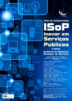 Barreiro - «Gerir a relação com o munícipe: processos, procedimentos e sistemas de informação» Conferência com Ana Figueredo da Agência Para a Modernização Administrativa
