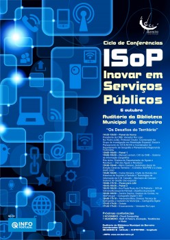 Conferências «ISoP – Inovar em Serviços Públicos» no Barreiro «Os desafios do território»