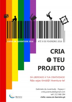 Barreiro - Cria o Teu Projeto Inscrições abertas