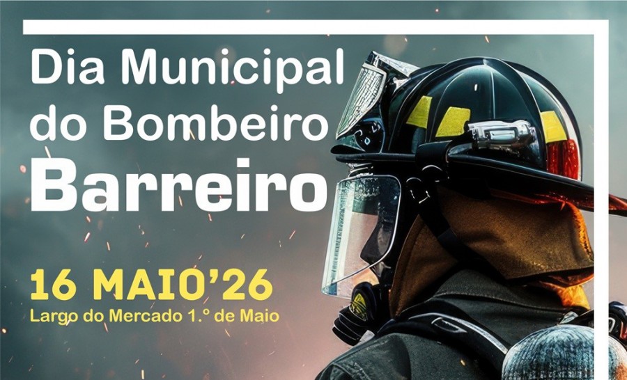 BARREIRO - Dia Municipal do Bombeiro Condecorações e desfile motorizado pelo Concelho . Assinala-se a 16 de maio