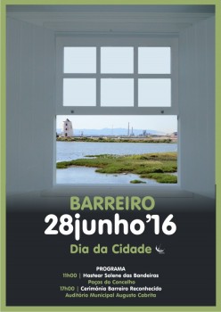 Barreiro comemora 32º aniversário de elevação a Cidade Entrega Galardão Barreiro Reconhecido