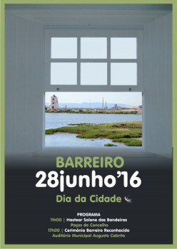Barreiro comemora 32º aniversário de elevação a Cidade Entrega Galardão Barreiro Reconhecido