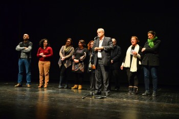 Barreiro - Dia Internacional da Mulher Com a distribuição de flores pela população feminina