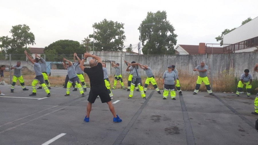 Barreiro - Programa de Ginástica Laboral na CMB Destinado a Trabalhadores operacionais dos serviços com maior risco de contrair lesões