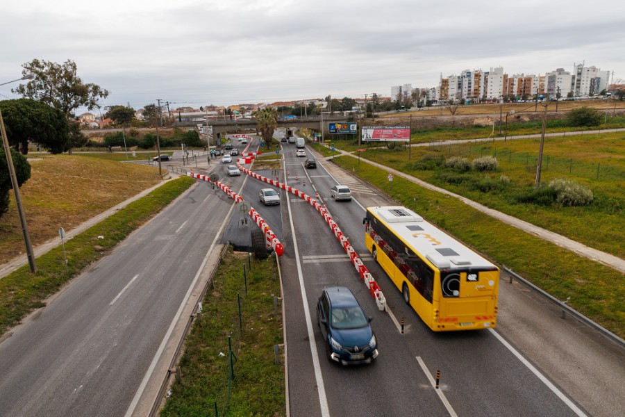 Circulação retomada na via IC21/A39 de forma condicionada | Sentido Norte/Sul Regularizar situação da forma mais célere possível