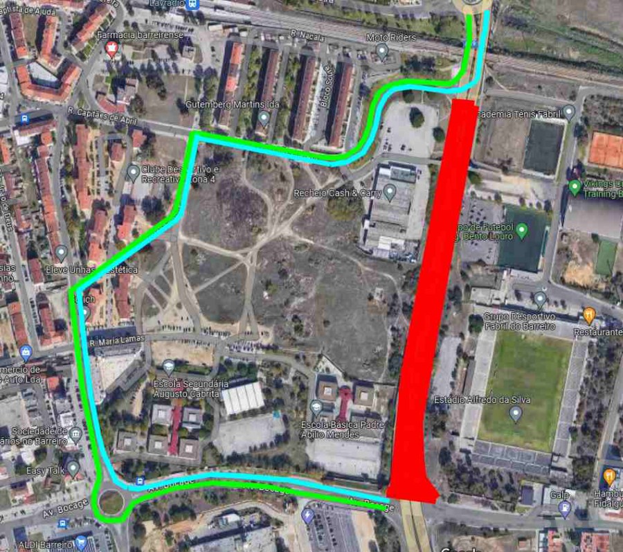 BARREIRO - Condicionamento de Trânsito no IC 21 A partir de 24 de outubro