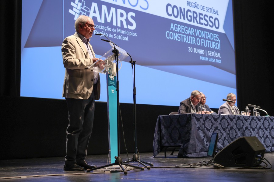 André Martins no Congresso da Região de Setúbal Congregar vontades intermunicipais para a construção de um futuro melhor para o território.