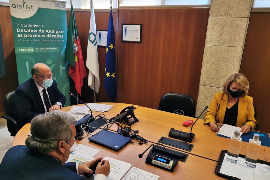 Protocolo de Cooperação ARSLVT com Câmara Municipal de Setúbal Realização de testes rápidos COVID 19