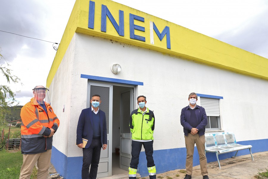 Base operacional do INEM Setúbal «Estão a fazer um trabalho notável no combate à crise sanitária»