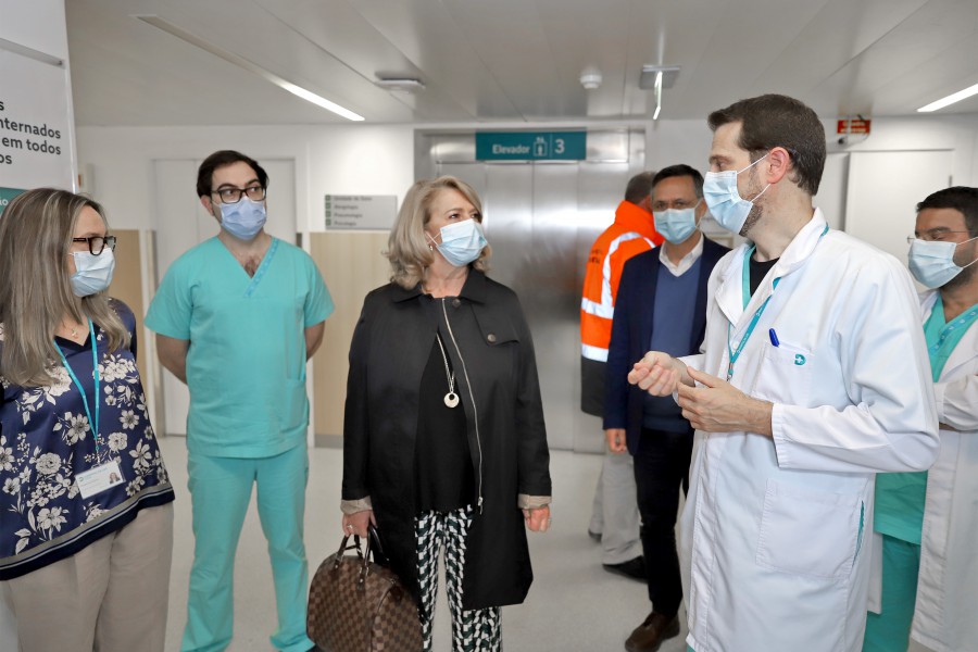 Setúbal - Presidente da Câmara Municipal elogiou Trabalho desenvolvido pelo Hospital da Luz Setúbal no combate à Covid-19