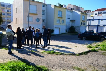 Barreiro - Autarcas visitam Santo André Vários locais onde estão previstas intervenções