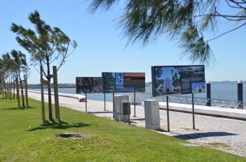 Frente Ribeirinha do Montijo Renovou a sua exposição no espaço público