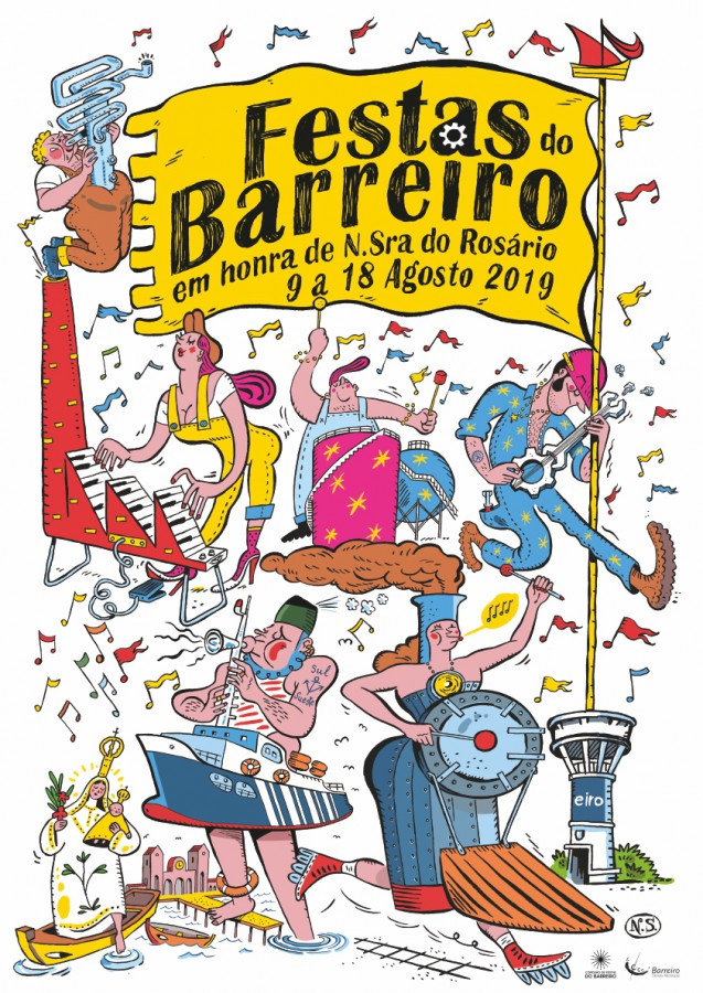 Festas do Barreiro em honra da Nossa Senhora do Rosário 2019. Proclamação assinala a aproximação da realização destas festividades