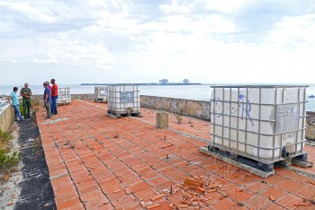 Teste à integridade estrutural do Forte de Albarquel em Setúbal Validação da integridade estrutural da laje e das paredes do imóvel