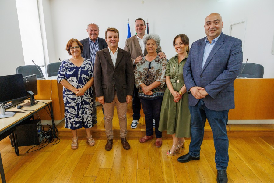 Entre o Município do Barreiro e as Freguesias Assinatura do Auto de Transferência de competências