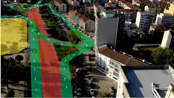 Entre 19 e 21 de maio na Avenida da Escola dos Fuzileiros Navais - Barreiro Trânsito condicionado