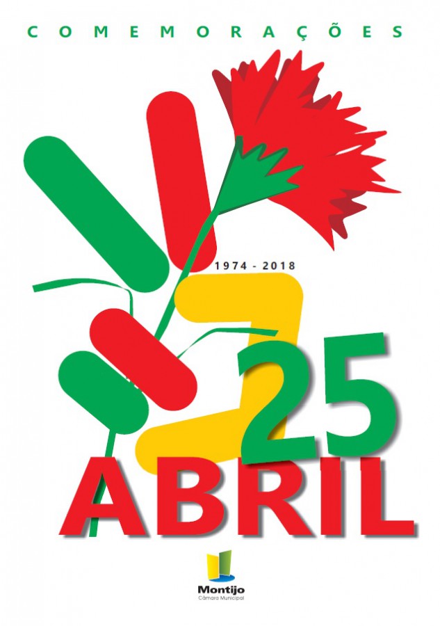 Montijo festeja o 44.º aniversário da Revolução do 25 de Abril Comemorações começam com Hastear Solene da Bandeira nos Paços do Concelho.