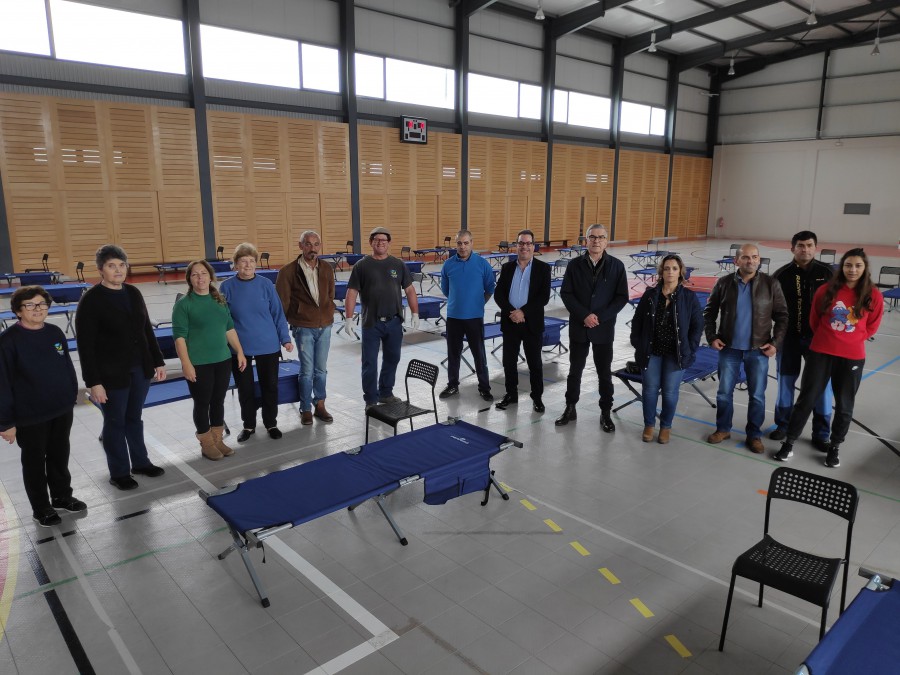 Alcácer do Sal - Hospital de campanha no Torrão Município oferece máscaras cirúrgicas a IPSS’s do concelho
