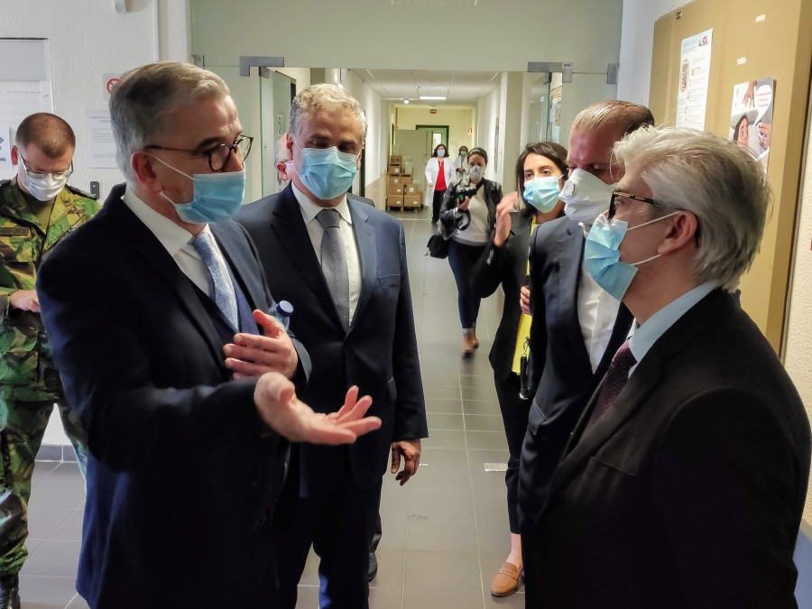 Hospital do Litoral Alentejano em Santiago do Cacém presidente da Câmara Municipal de Alcácer do Sal, Vítor Proença solicita reforço de medidas