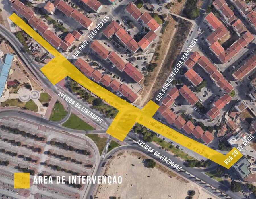 Remodelação da Rede de Drenagem da Rua da Recosta Empreitada tem a duração prevista de 120 dias.