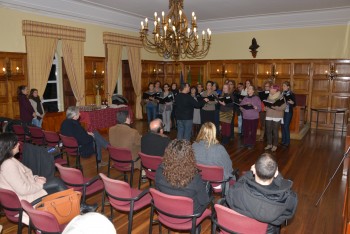Grupo Coral do Montijo canta Janeiras Tradição voltou a cumprir-se