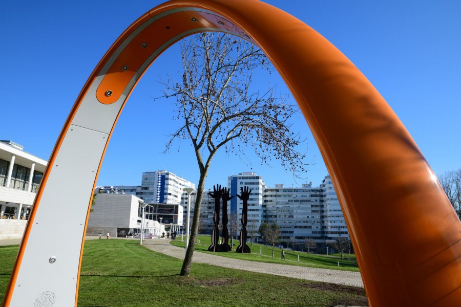 ALMADA INAUGURA ARCO INTERATIVO Parque Urbano Comandante Júlio Ferraz
