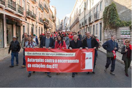 Seixal não aceita encerramento da estação dos CTT de Aldeia de Paio Pires Câmara Municipal está solidária com a luta da população
