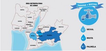 Seixal o município onde as tarifas são as mais baixas Entre todos os municípios das áreas metropolitanas de Lisboa e Porto.