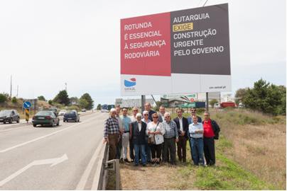 Seixal - Início das obras para construção da rotunda ao quilómetro 14 da Estrada Nacional 10 Está previsto para o próximo dia 13 de março