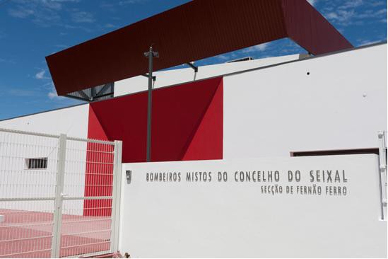 Secção Destacada dos Bombeiros Mistos do Concelho do Seixal Inaugurada em Fernão Ferro no sábado . Dia Municipal do Bombeiro