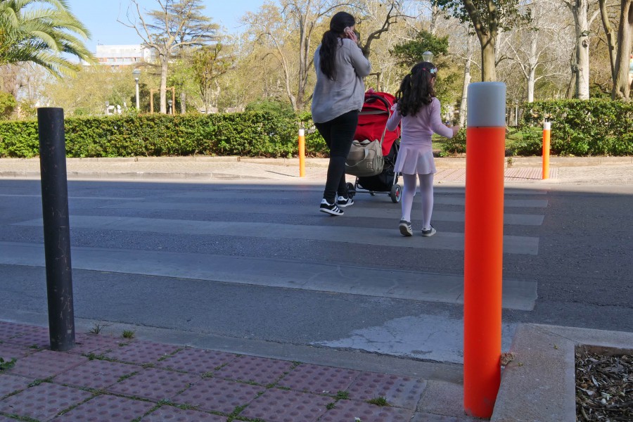Pilaretes recicláveis luminescentes em passadeiras Setúbal é o primeiro concelho a testar projeto