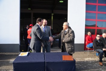 ASSINATURA DE PROTOCOLO DE COOPERAÇÃO MUNICIPIO DO BARREIRO, BOMBEIROS SUL E SUESTE E BAÍA DO TEJO