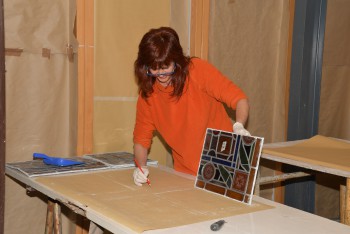 Montijo - Em curso trabalhos de restauro que incidem nos vitrais Qualidade artística e manufatura da oficina lisboeta de Ricardo Leone